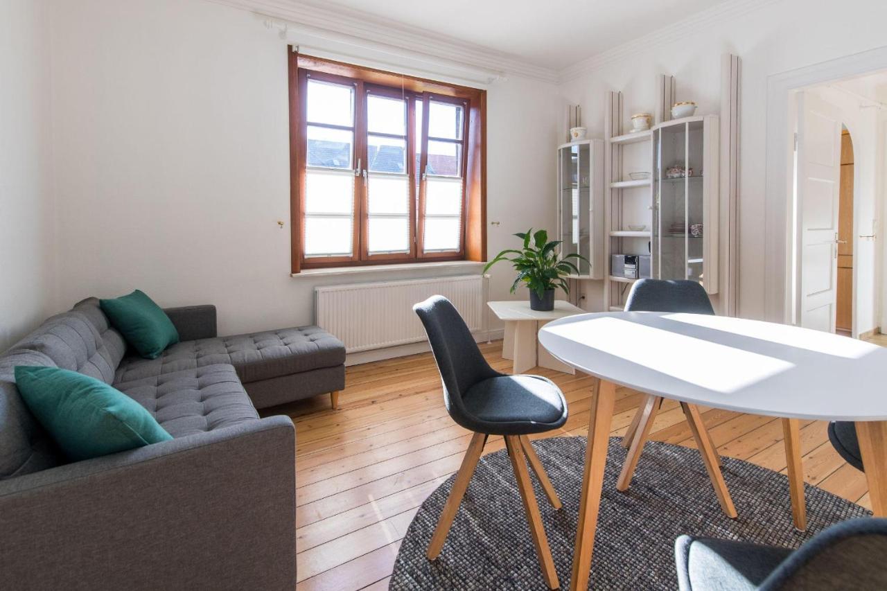 Fewo1846 - Heimspiel - Komfortable Wohnung Mit 2 Schlafzimmern Und Sonnigem Garten Flensburg Exteriör bild